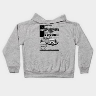 FORD V8 - French ad Kids Hoodie